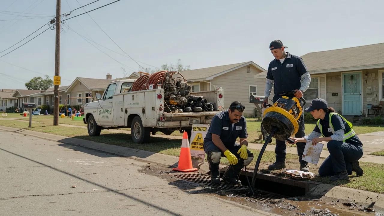 Drain Cleaning in Henderson, TX near me